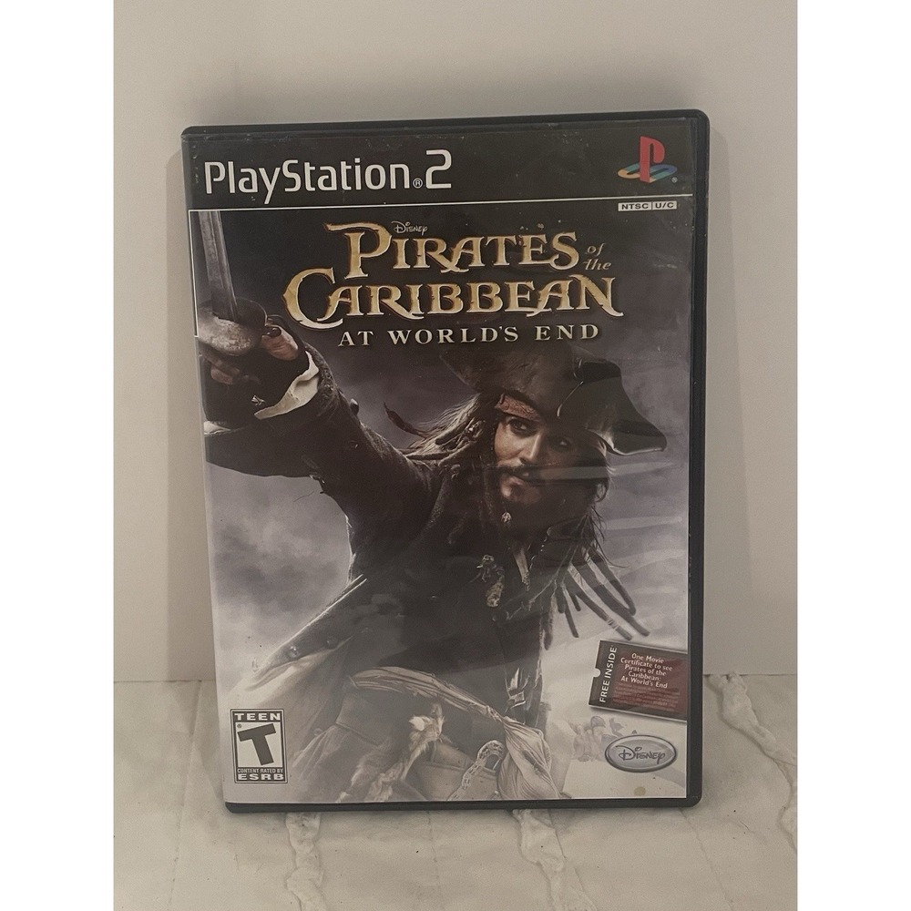 Pirates Of The Caribbean At Worlds End PS2 PlayStation 2 Complete in Box